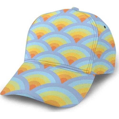 Psychedelic Wave Baseball Cap Fashion Men Hat Cap Summer Dad Hat Male Sports Hat