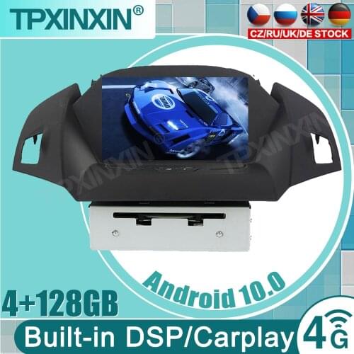 PX6 For Ford Kuga 2013-2018 Android10 Carplay Radio Player Car GPS Navigation Head Unit Car Stereo WIFI DSP BT