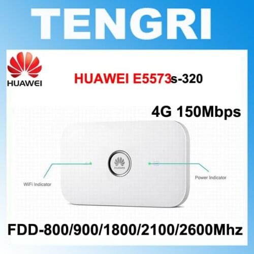 Unlocked Original HUAWEI E5573 E5573s-320 E5573BS-320 150Mbps 4G LTE Mobile Hotspot Wireless Wifi Router With Sim Card Slot
