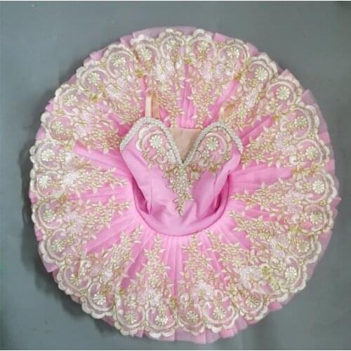 Pink professional ballerina ballet tutu kids girls child ballet costumes for girls dance costumes ballet dress kids girls
