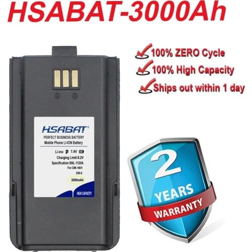 Top Brand 100% New 3000mAh Battery for Baofeng DM-1801 Walkie Talkie DM1801 Radio in stock