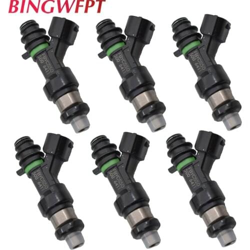 6Pcs High Quality Fuel Injector 15710-66J00 FBYCS50 For Suzuki Grand Vitara Base Premium XSport Luxury 2.7L V6 2006-2008