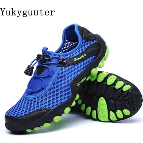 Aqua Shoes Ultra-light Quick-drying Beach Water River Walking Summer Women Men Mesh Breathable Flotillas Outdoor Hiking
