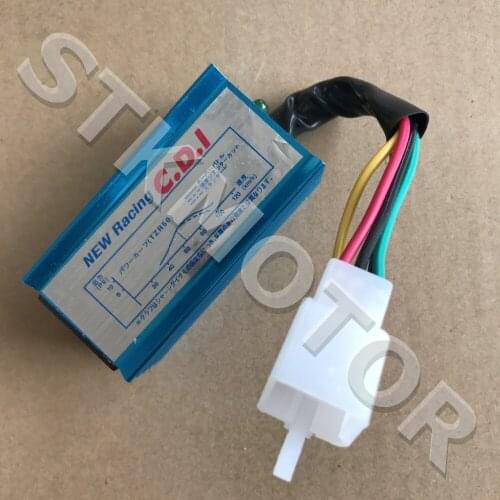 High performance racing no rev limit 5 pin AC fired CDI for DIO 50 SPREE TGB Laser R5 R9 ZX50 CT100 CT110 Horizontal Engines