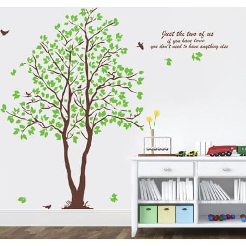170cm *150cm Romantic love tree wall stickers Vinyl DIY Wall Decals For Living room Bedroom Sofa background wall Home Decoration
