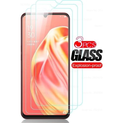 3pcs original protective glass for oppo a91 a 91 oppoa91 6.4'' phone 9h premium screen protector tempered glass film guard cover