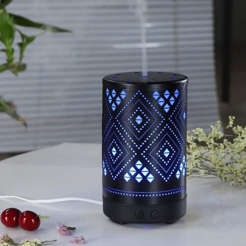 Aroma diffuser 100ml essential oil diffuser 7 Color Changing LED Lights ultrasonic air humidifier aromatherapy diffuser for home