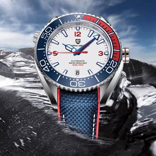 PAGANI DESIGN Luxury Classic Mens Automatic Watch Top Brand Stainless Steel Sports Waterproof Mechanical Watches Reloj Hombre