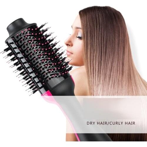 Hair Dryer Automatic Curl Hair Dryer Brush Hair Straightener Input 220-240V Hair Perming Device Wet And Dry Dual Use