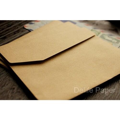 Kraft envelope Continental Retro personality envelope Paper Envelopes 10pcs free shipping
