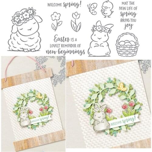 Aniamls Metal Cutting Dies and Stamps Stencils for DIY Scrapbooking Decorative Embossing DIY Paper Cards