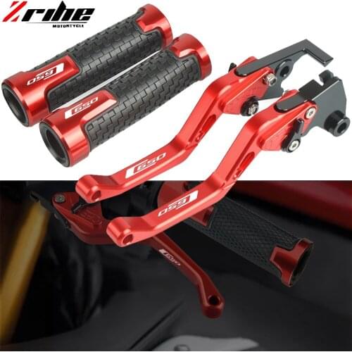 Motorcycle Accessories CNC Aluminum Brake Clutch Levers Handlebar Hand Grips ends for BMW C650SPORT C650 SPORT 2015 2016 2017