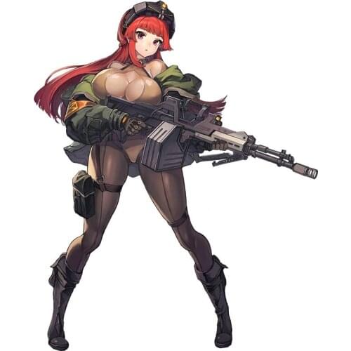 Hentai waifu anime fotia last origin game Wall stickers Suitable for Laptop, Trolley Case