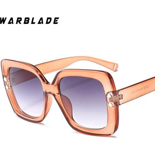 2018 New Small Square Sunglasses Women Luxury Brand Designer Frame Transparent Gradient Sun Glasses Oculos De Sol Feminino UV400