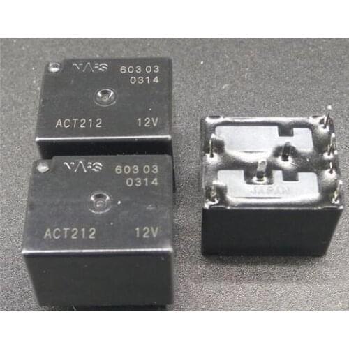HOT NEW relay ACT212-12V ACT212 12V 12VDC DC12V NAIS DIP8 Black