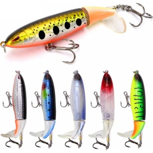 Fishing Bait Spinner Lure13Kluya Bait Propeller Tractor Hard Bait Floating Water Pencil Luya Bait Outdoor Fishing Fishing Tackle
