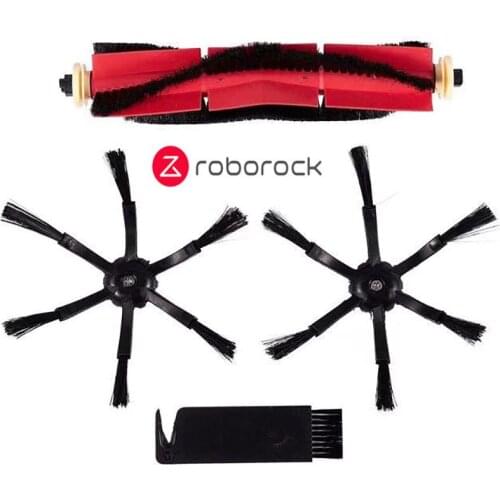 Removable Main Brush, 5-Arms 6-Arms Side Brush for roborock S50 S55 S5 S5max S6 S6maxV S4 E4 Robot Vacuum Cleaner accessories