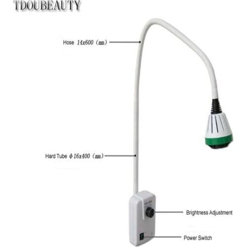 TDOUBEAUTY 9W LED Surgical Exam Light Examination Lamp KD-202B-3 Used for Lab,Gynaecology, Outpatient service Free Shipping