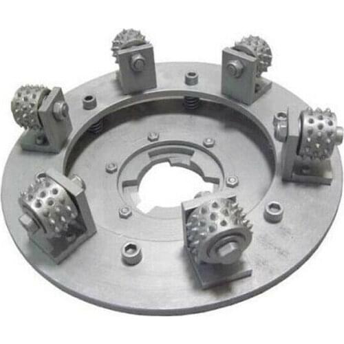 17 inch 6T*45S brush hammer plate for klindex concrete floor grinder