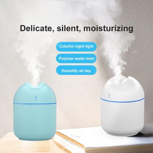 200ml Air Humidifier USB Portable Humidifier Wireless Diffuser Rechargeable Air Purifiers Essential Oil Cleaner Home