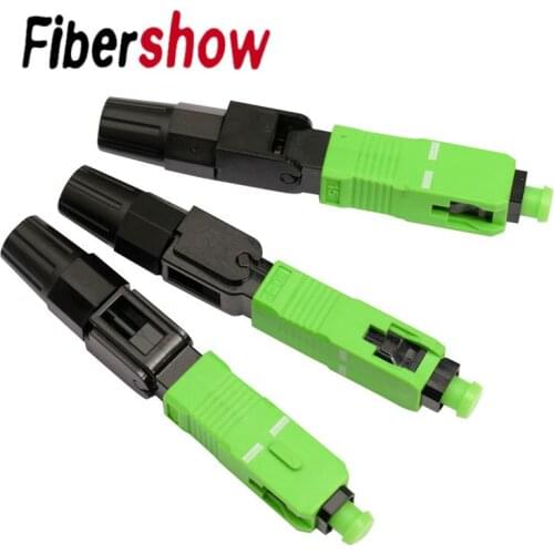 FTTH SC APC single-mode fiber optic SC APC quick connector Fiber Optic Fast Connector