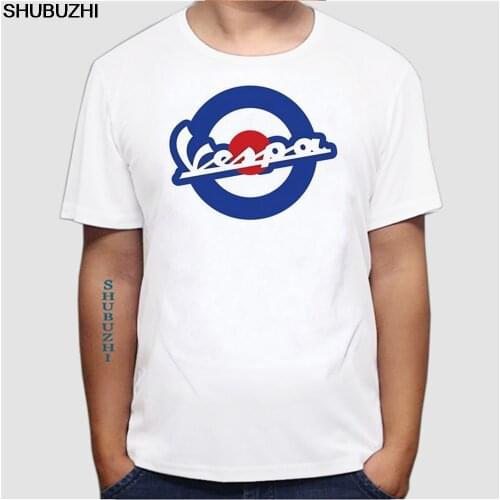 90s Hip Hop Vespa T Shirt Vintage for Men Italy Scooter Brand Short Sleeve Classic 80s T-shirt Youth Tee Shirt Plus Size