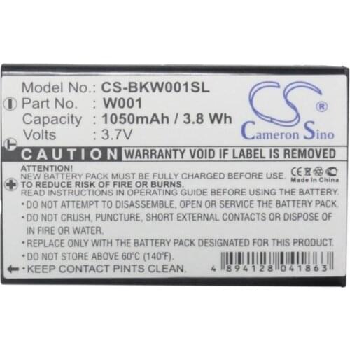 Cameron Sino 1050mah battery for BELKIN F1PP000GN-SK Wifi Phone Wifi Skype Phone WSKP100 for SMC Skype Wifi Phone W0001