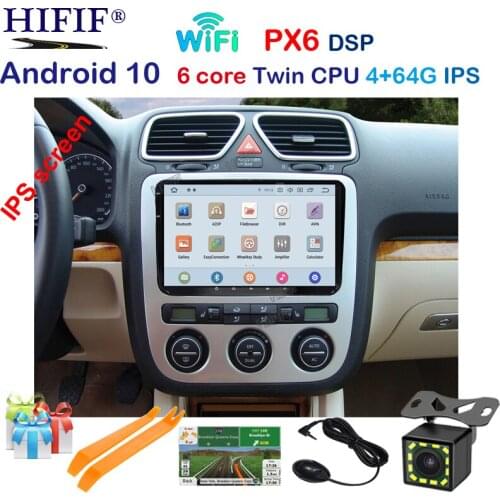 Android 10 Auto Radio Car DVD Player for Volkswagen VW GOLF PASSAT B6 JETTA POLO CC TIGUAN OCTAVIA T5 Gps Navigation Multimedia