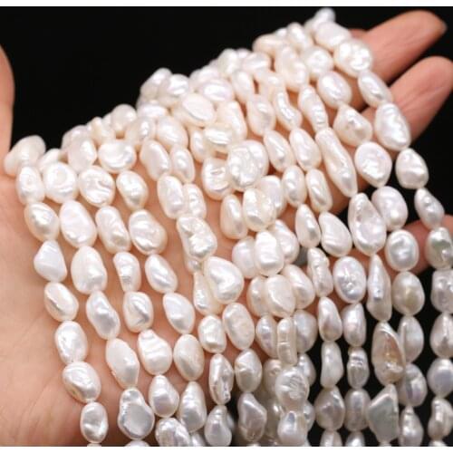 Natural Freshwater Pearl Baroque Irregular Loose Beads 6-7 MM For Jewelry Making DIY Necklace Bracelet Earrings Accessory