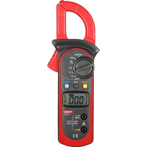 UNI-T Digital Clamp Meter AC DC Voltage Multimeter Ammeter Tester 400-600A ACurrent Electrical Instruments Test Tools