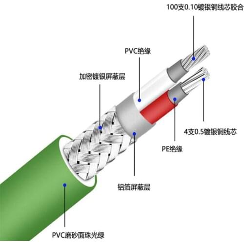 Hifi Audio 8.3MM 7N OFC Silver Plated Silgnal Bulk Wire Line For Diy RCA XLR Speaker Interconnector Cables