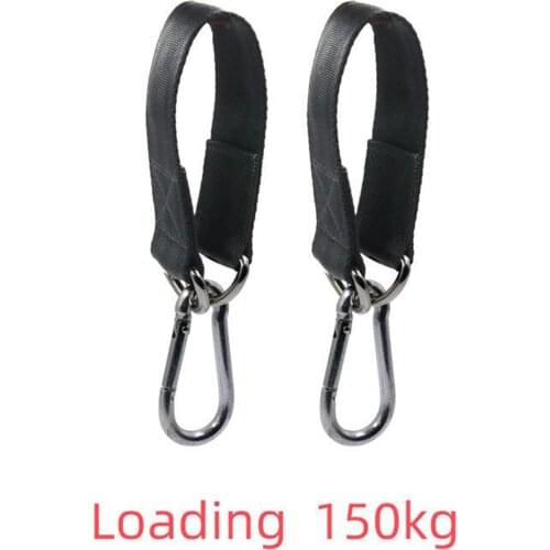 150 Kg Hanging Straps Kit for Swings Gym Hanging Straps with D- Hooks