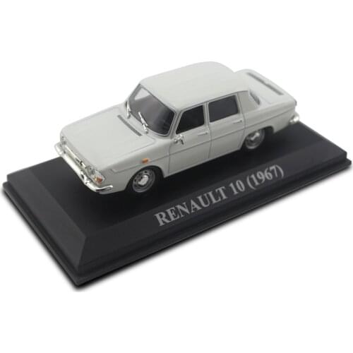IXO 1:43 1967 RE NAULT 10 WHITE Metal Diecast Alloy toy cars Model Vehicles For Children Boys gift hot