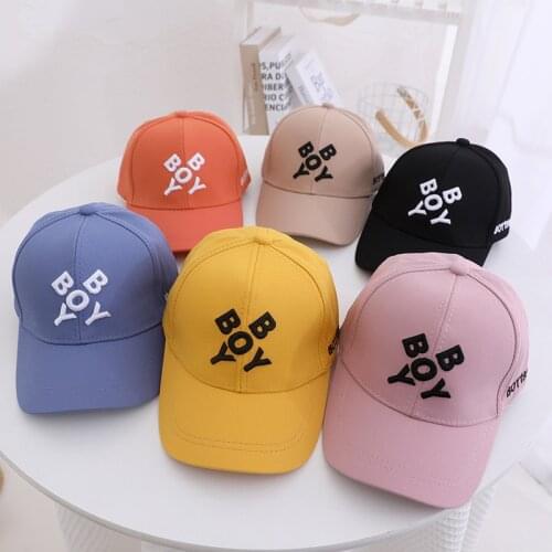 Fashion Children Baseball Cap Baby Kids Sun Hat Girls Boys Snapback Caps Kids Hip Hop Caps for 3-8 Year