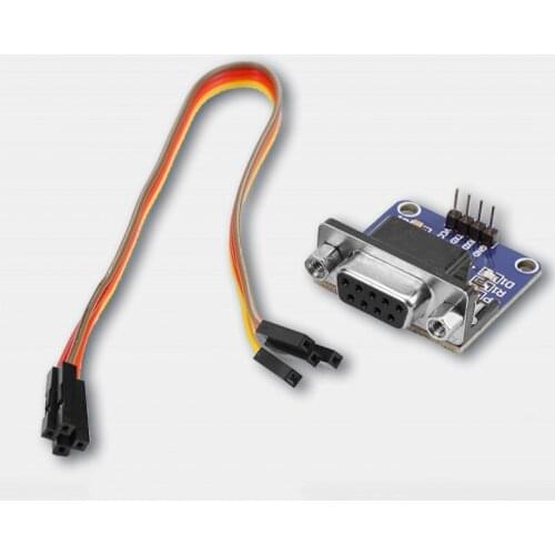 MAX3232 RS232 to TTL Serial Port Converter Module DB9 Connector MAX232 For Arduino