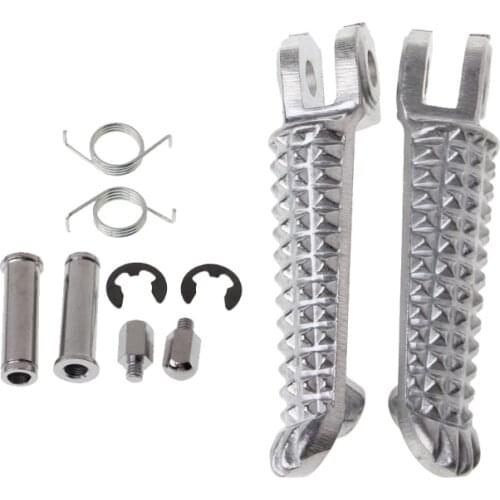 Motorcycle Aluminum Front Footrests For YAMAHA YZF R1 R6 R6S1998-2012 2003-2008