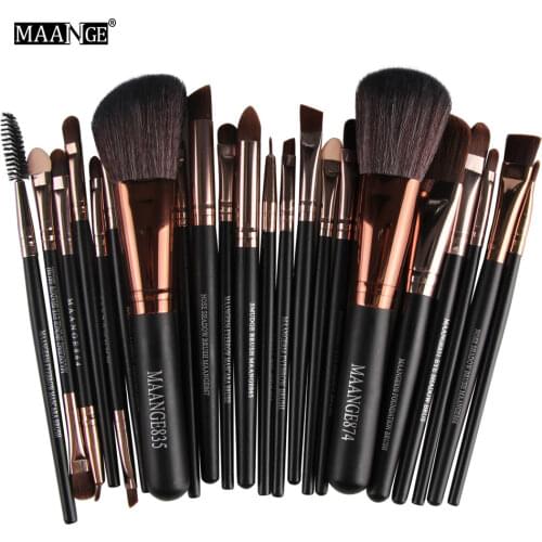 Makeup Brushes Set 22pcs Eyebrow Highlighter Powder Foundation Eye Shadow Brush Cosmetics Professional Makeup Brush