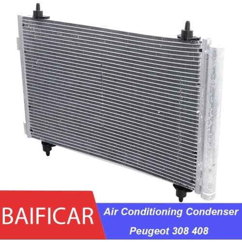Baificar Brand Genuine Radiator Air Conditioner Condenser AC Radiator Heat Conditioning Evaporator 6455GH For Peugeot 308 408