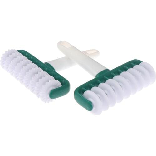 Plastic Noodles Cutter Multi function Roller Dough Cutter Noodle Knife Pasta Instant Noodles Maker Kitchen Tool 23*18cm