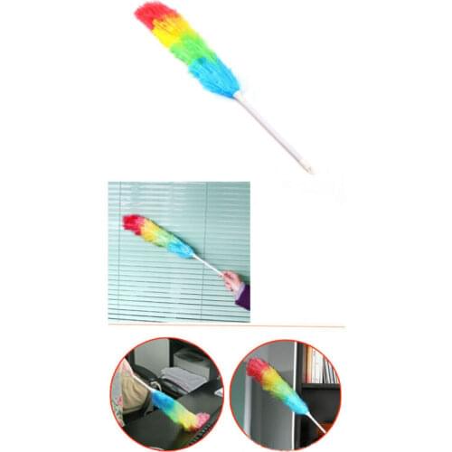 Big Stong Washable Color Bendable Plastic Duster Household Electrostatic Dust Cleaning Nine Sets Cover Furniture Clean Tool