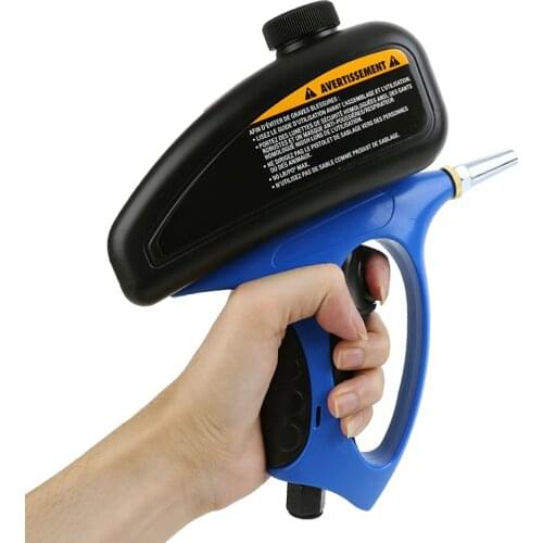 Handheld Pneumatic Anti-Rust Sandblaster Blasting Machine Gravity Sandblasting Gun Mini Air Tools Spray Guns With Small Nozzle