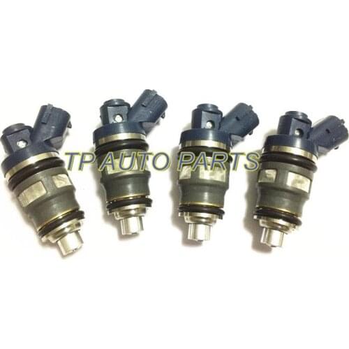 4PCS Fuel Injector For To-yota OEM 1001-87093 100187093