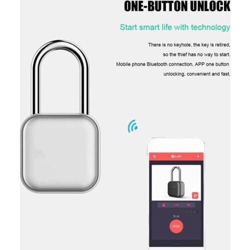 Smart Bluetooth electronic door lock remote keyless electronic door lock, suitable for Android iOS and Control APP
