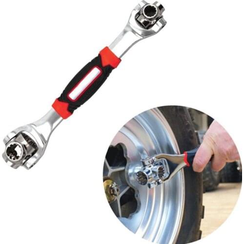 Universal Key Wrench Hand Tools Set Funcation 360 Degree Rotatable Wrench Non-slip Wrench Ratchet Wrench Spanner