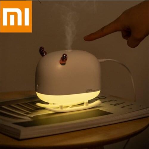 Xiaomi mijia SOTHING DSHJ-H-009 260ML Deer Humidifier Light Silen USB Home Air Humidifier Air Purifier Atmosphere Night Light