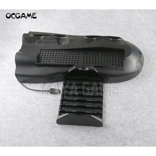 OCGAME Vertical Stand Holder Console Cooling Cooler Game Storage Slots for Xbox One X Charging Station for xbox one x controller