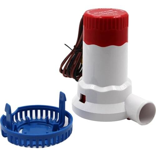 High Bilge Pump Full Submersible Pump Water Pump 1500GPH DC12V