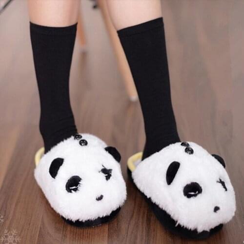 Yukinoshita Yukino Nekopedia Cos Anime My Teen Romantic Comedy SNAFU Winter Plush Slippers Cartoon Panda Unisex Slippers Shoe