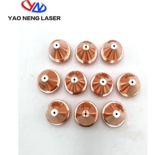 Spare parts of cnc plasma cutting machine nozzles and electrodes