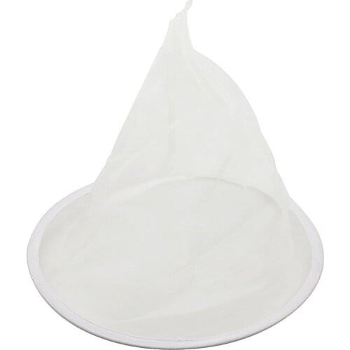 1 pcs Beekeeping Tools Honey Filter Pointed Hat 340*340mm Nylon Honey Giber Vone Mesh Gilter Bee Garming Spiculture